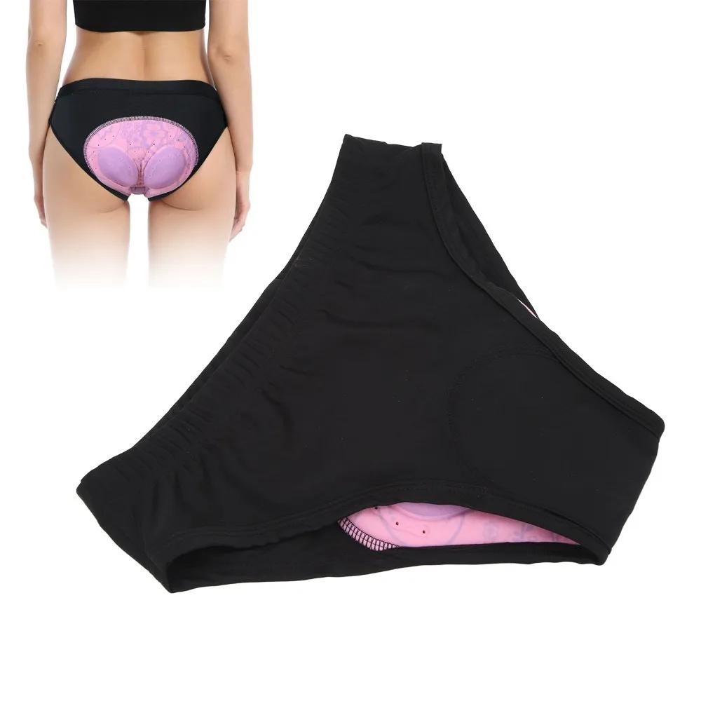Culotte ciclismo acolchado mujer transpirable con silicona elástico - imagen 2