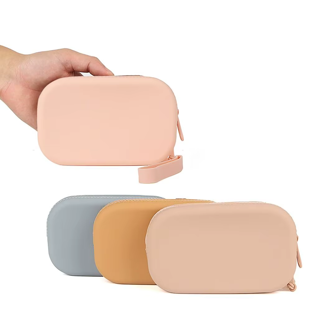Estuche organizador de silicona impermeable con cremallera suave - imagen 5