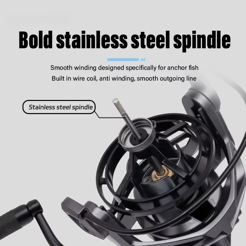 Carrete giratorio YT4500 para jigging, trolling y surfcasting marino - imagen 4