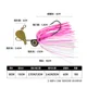 Señuelo jig con ojos 3D y cabeza giratoria para lubina y corvina - imagen 5