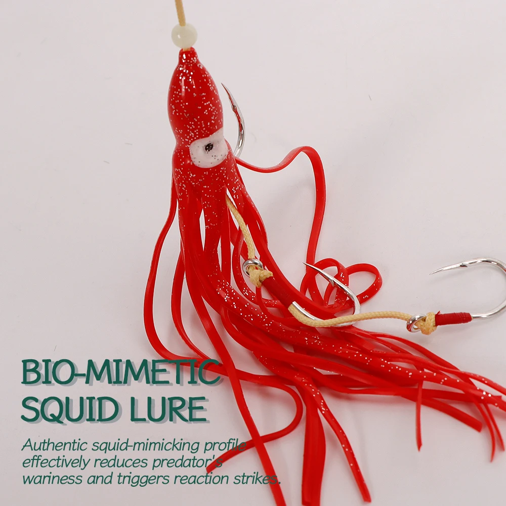 TOLU Calamar Jig Head Kabura Bullet Metal para Inchiku Tenya - imagen 5