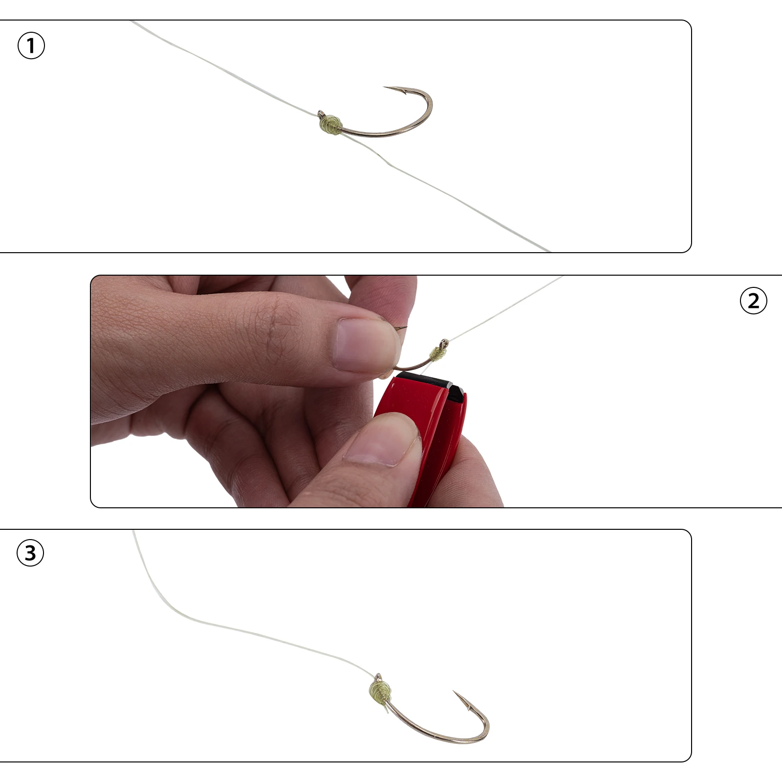 Goture Herramienta para Atar Moscas y Cortar Línea – Alicates - imagen 5