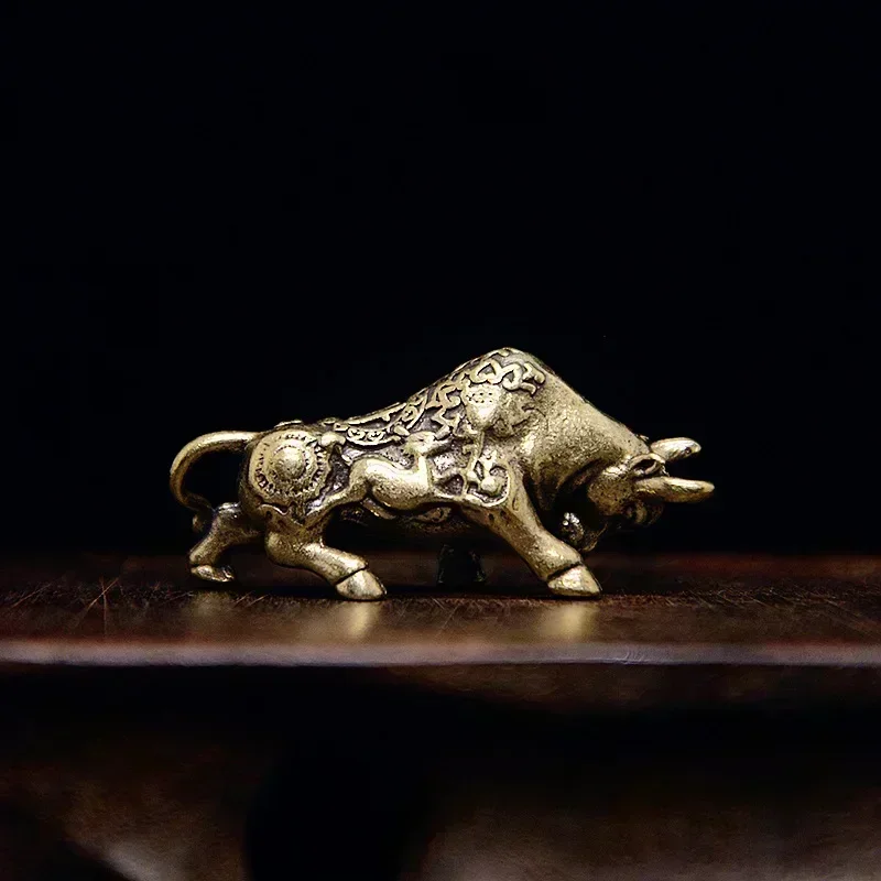 Figura miniatura con estilo vintage