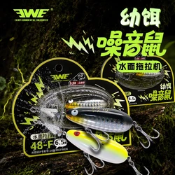 Wobbler surface para lubina EWE Noise Rat Long Shot – Crankbait