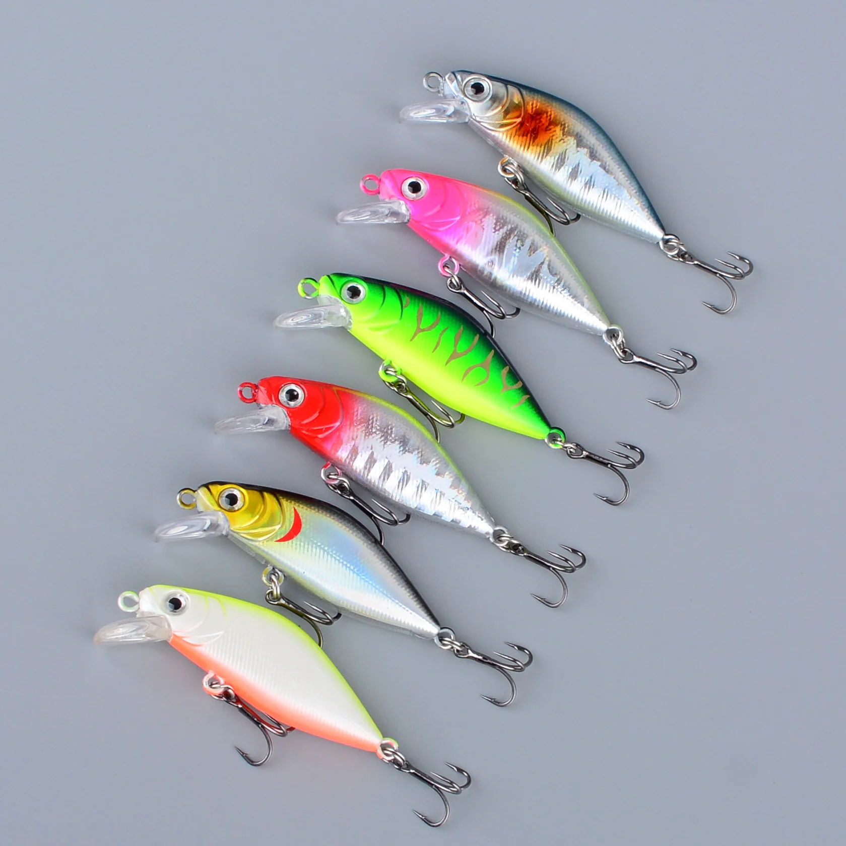 Señuelo Minnow hundible Jerkbait para lubina y lucio