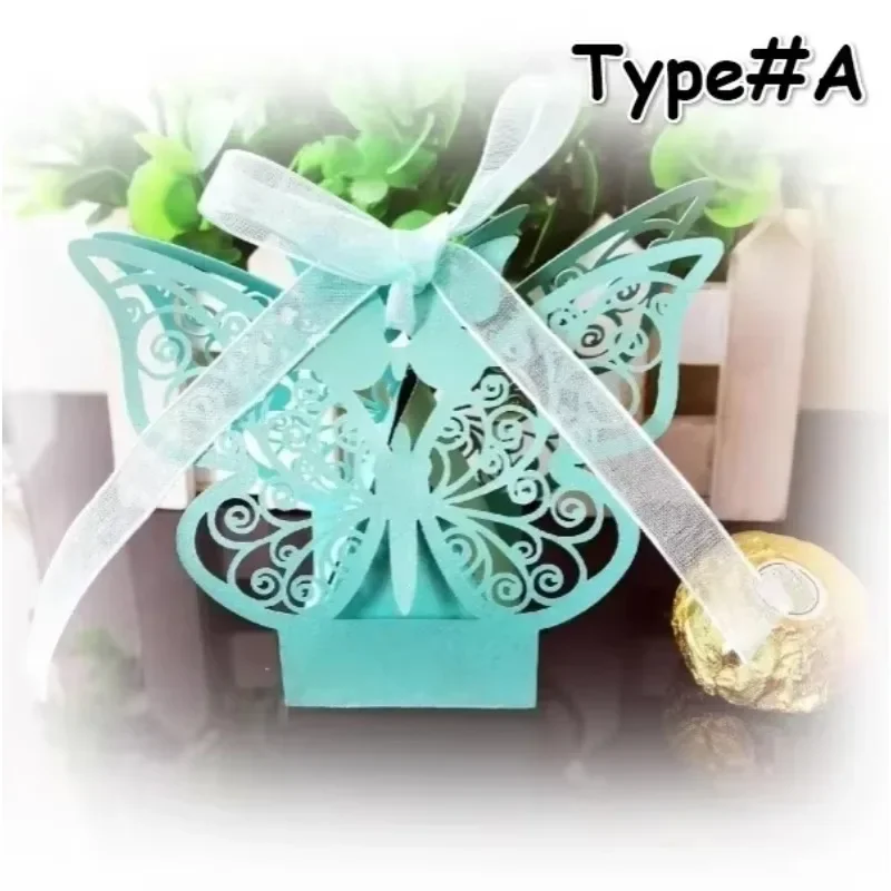 Cajas de regalo mariposa corte láser para dulces y galletas - imagen 4