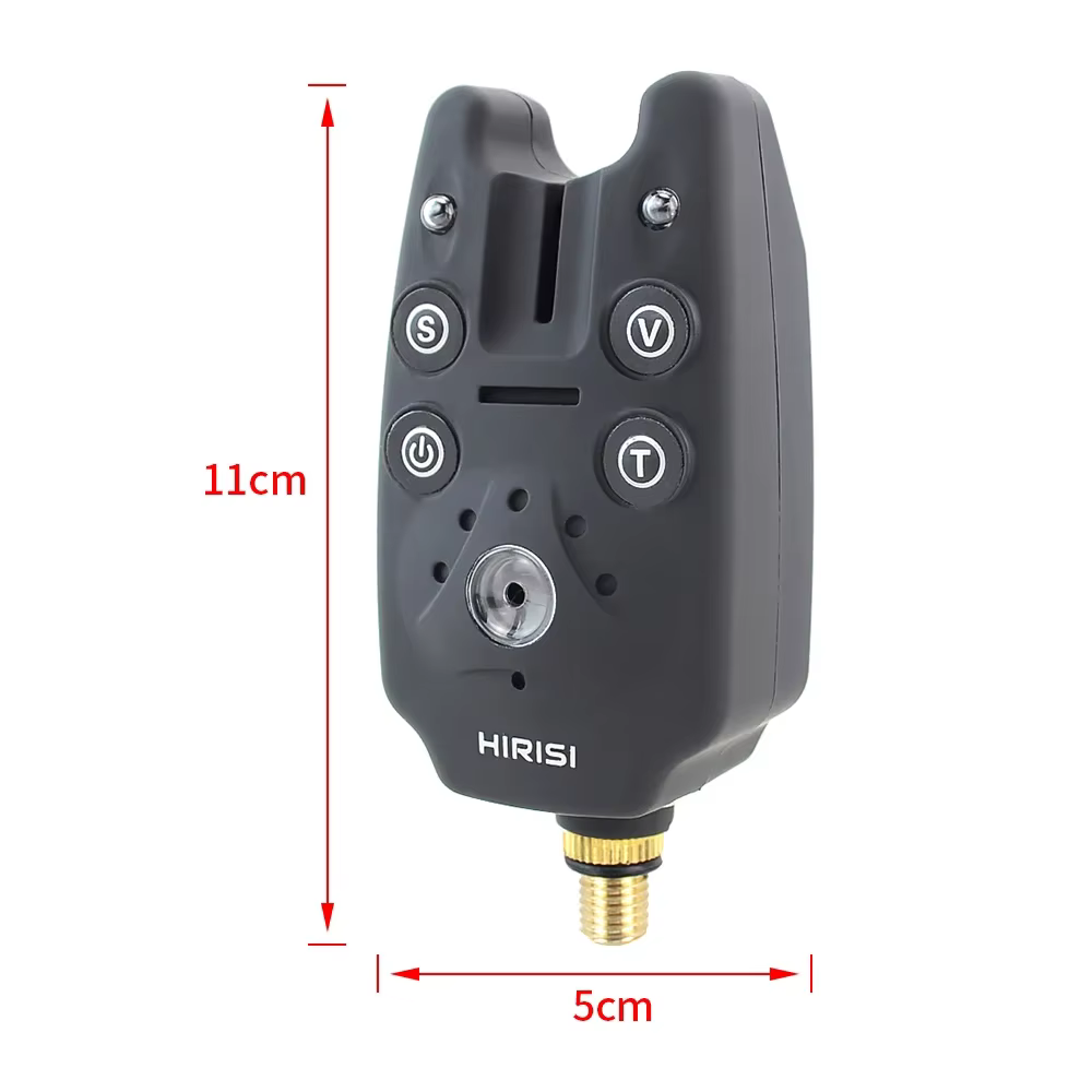Alarmas de Carpa Hirisi B1101 – Volumen y Sensibilidad Ajustable con LED - imagen 5
