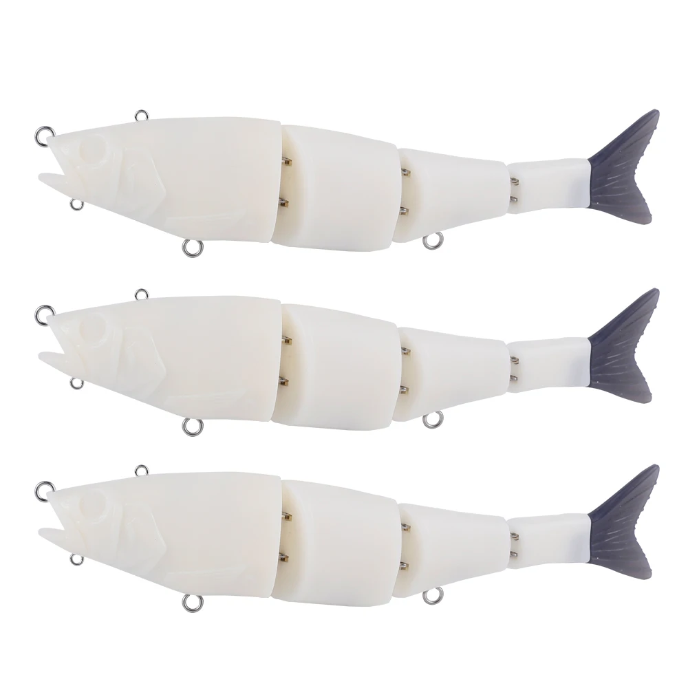 Señuelos articulados grandes Dr.Holife para lubina, 17 cm