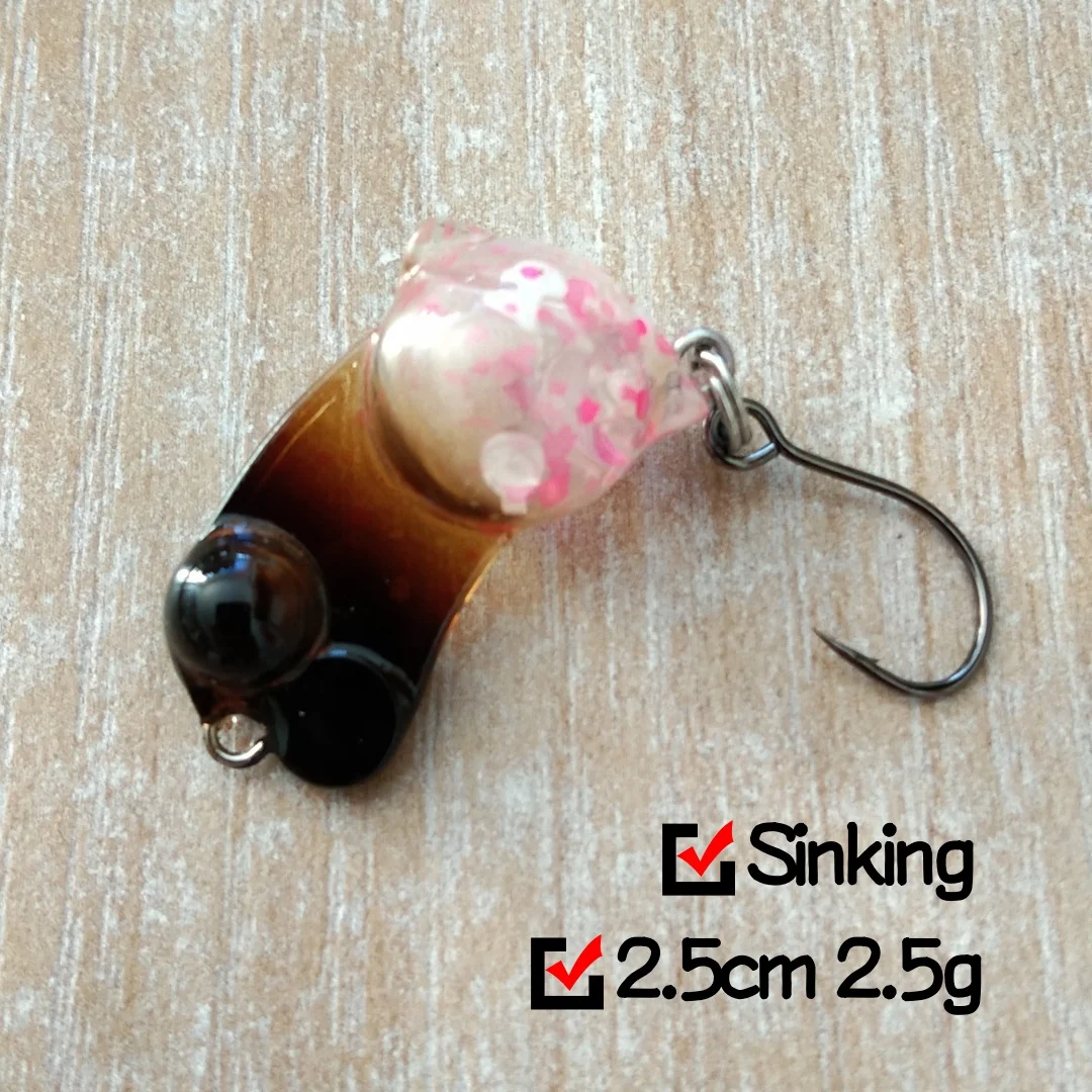 Swolfy señuelo tipo crankbait mini pencil frontal