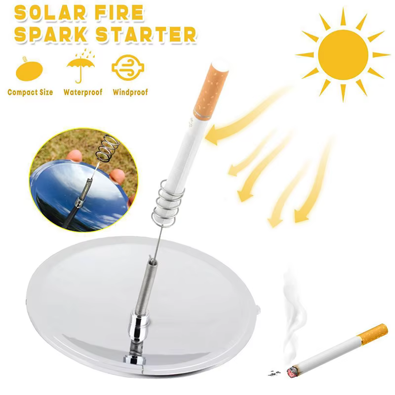 Encendedor solar para pesca resistente al viento - imagen 2