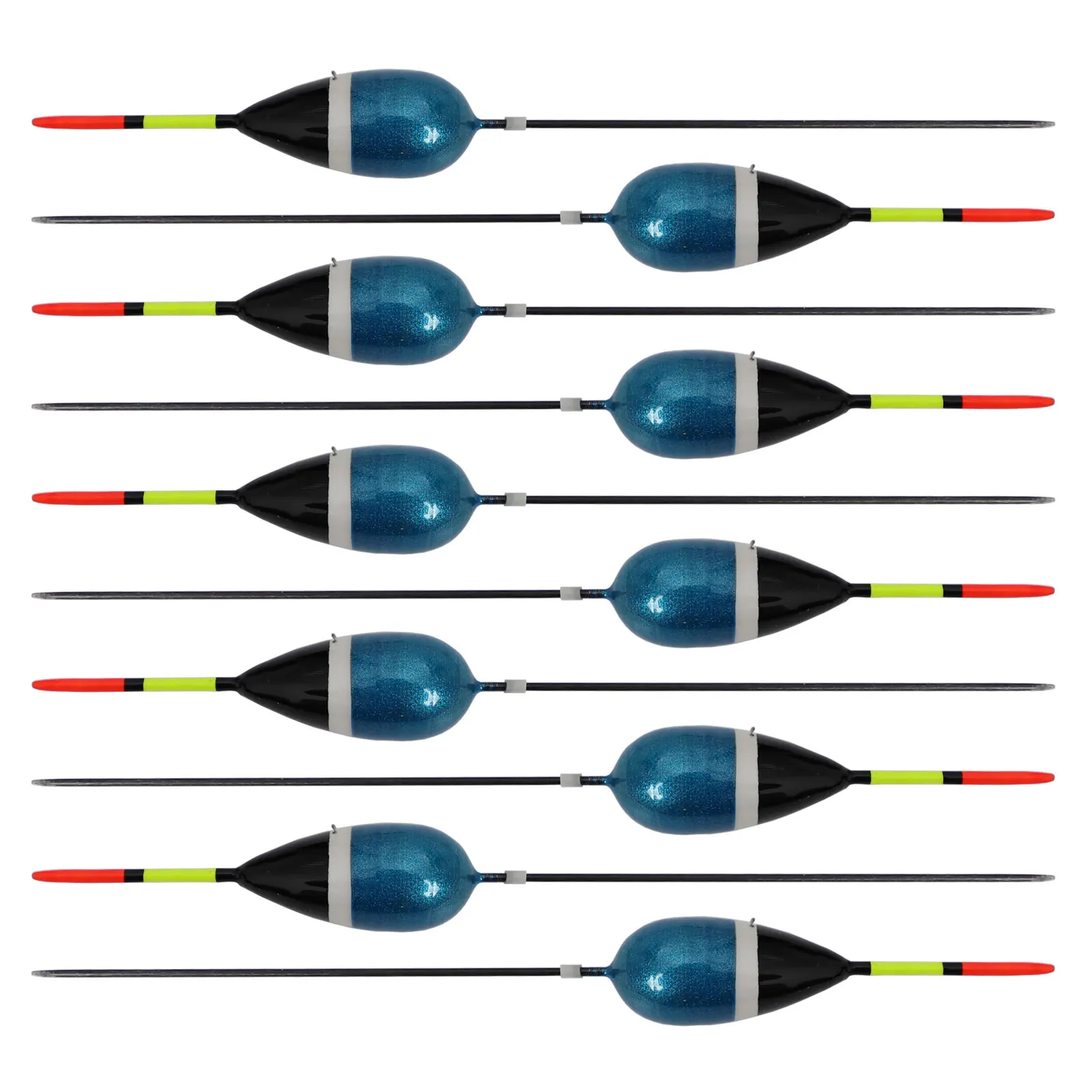 Juego de flotadores para pesca, 10 piezas