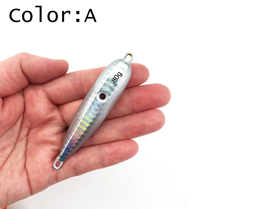 Diferentes colores del señuelo
