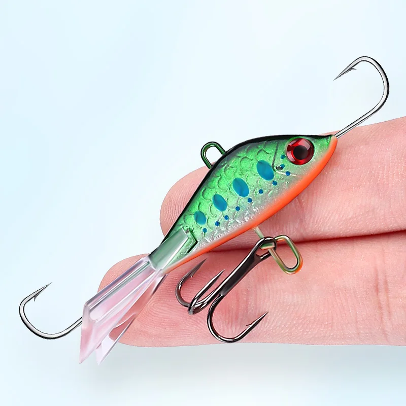 Señuelo WEIHE con anzuelo simple, listo para montar en el sedal