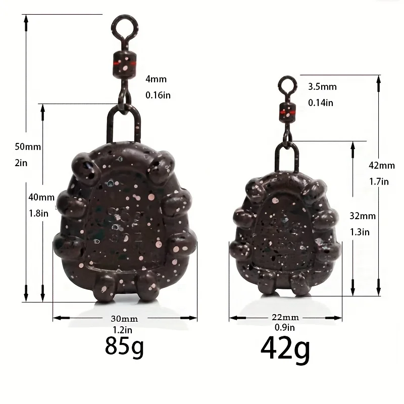 Plomos para carpa YOTO de plomo puro – accesorios de pesca - imagen 5