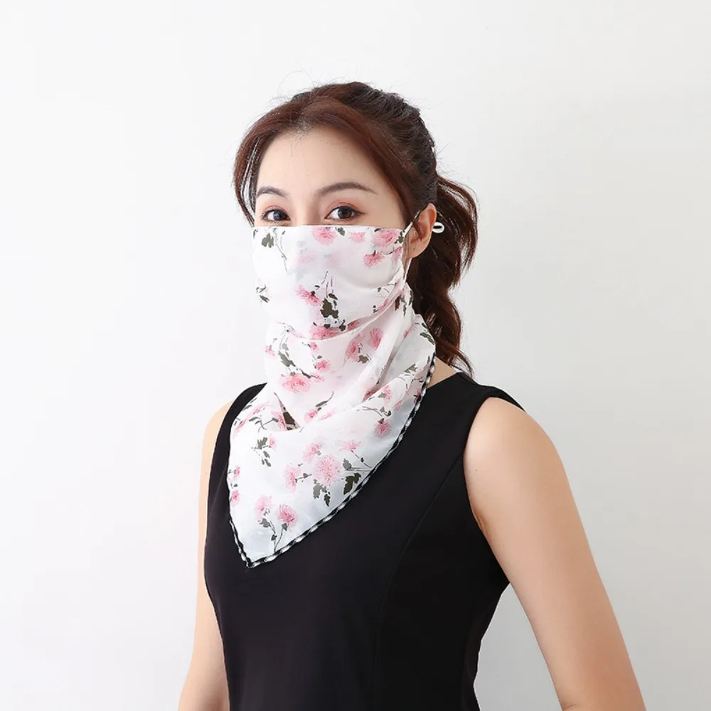 Mascarilla anti-UV de gasa transpirable para cubrir la cara - imagen 5