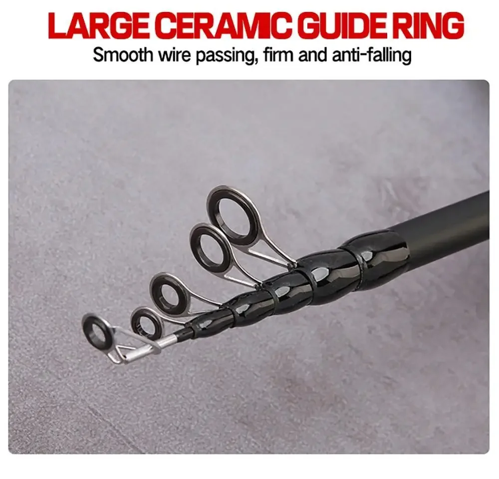 Carrete baitcasting GHOTDA con sistema de freno magnético