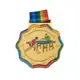 Medallas de oro en metal para equipos y competiciones deportivas