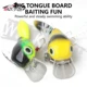 WALK FISH señuelo de superficie minnow con brillo giratorio para lubina - imagen 2