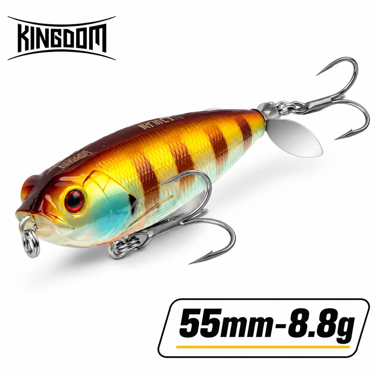 Señuelo Propeller Pencil Kingdom con cola giratoria para lubina - imagen 2