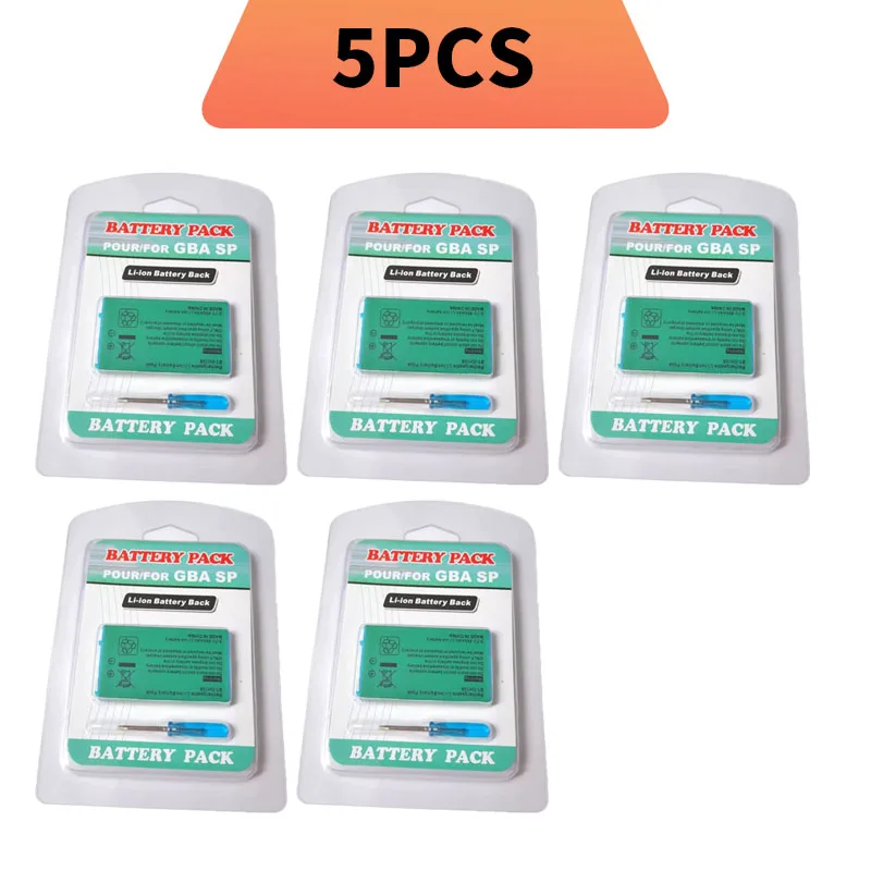 Batería recargable ión-litio para Game Boy Advance SP - imagen 4