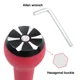 Perilla TPE para carrete de pesca – accesorio DIY manivela - imagen 4