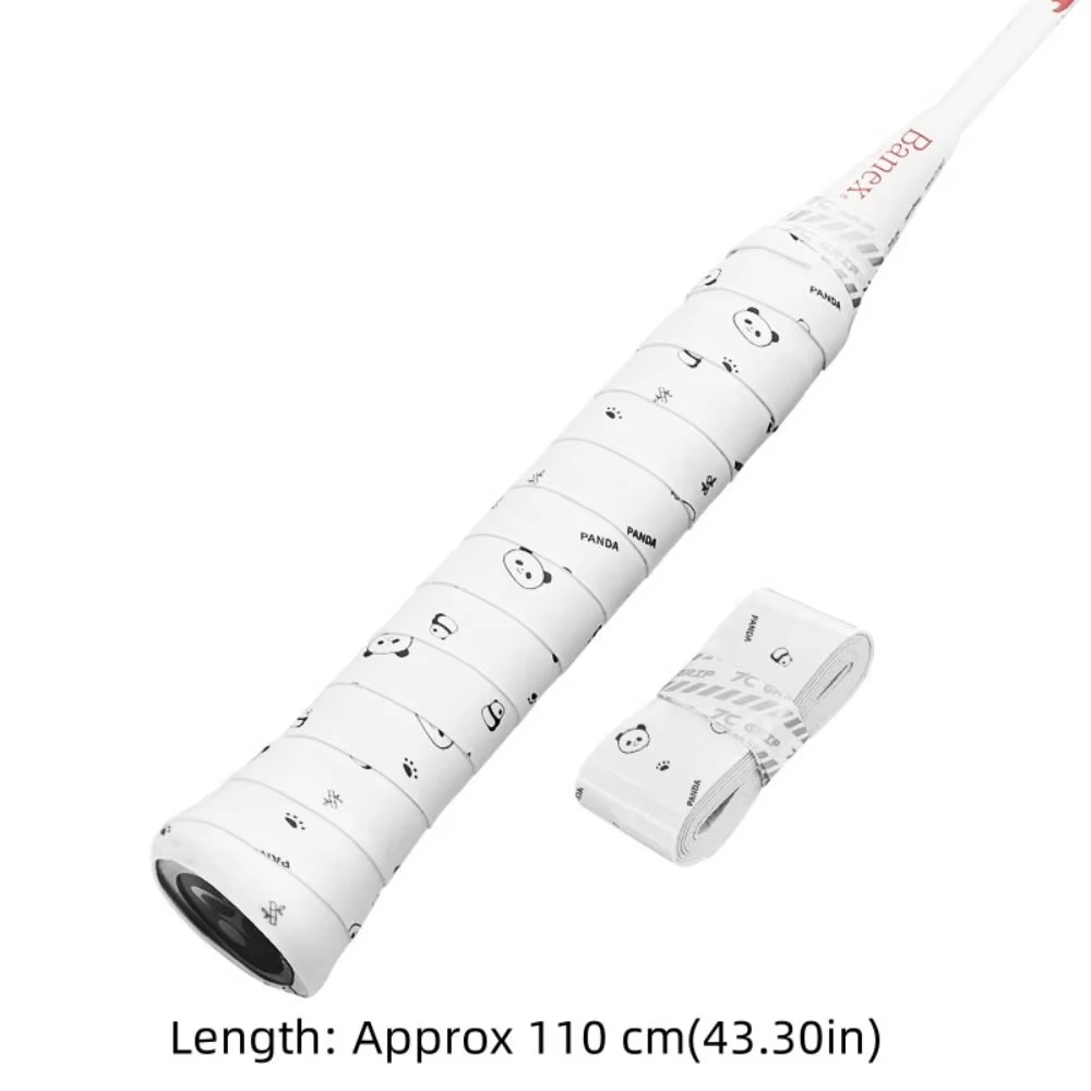 Cinta de agarre para bádminton con diseño de panda
