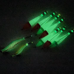 Free Fisher señuelos para calamar marino con anzuelos luminosos