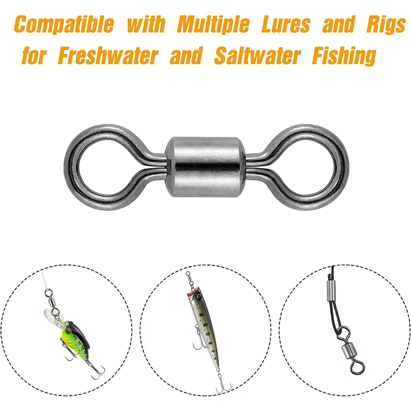 Conectores giratorios Pro Beros – Acero inoxidable con rodamiento de bolas - imagen 2