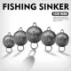 FREE FISHER Plomos Dropshot redondos con esmerillón y cabeza jig