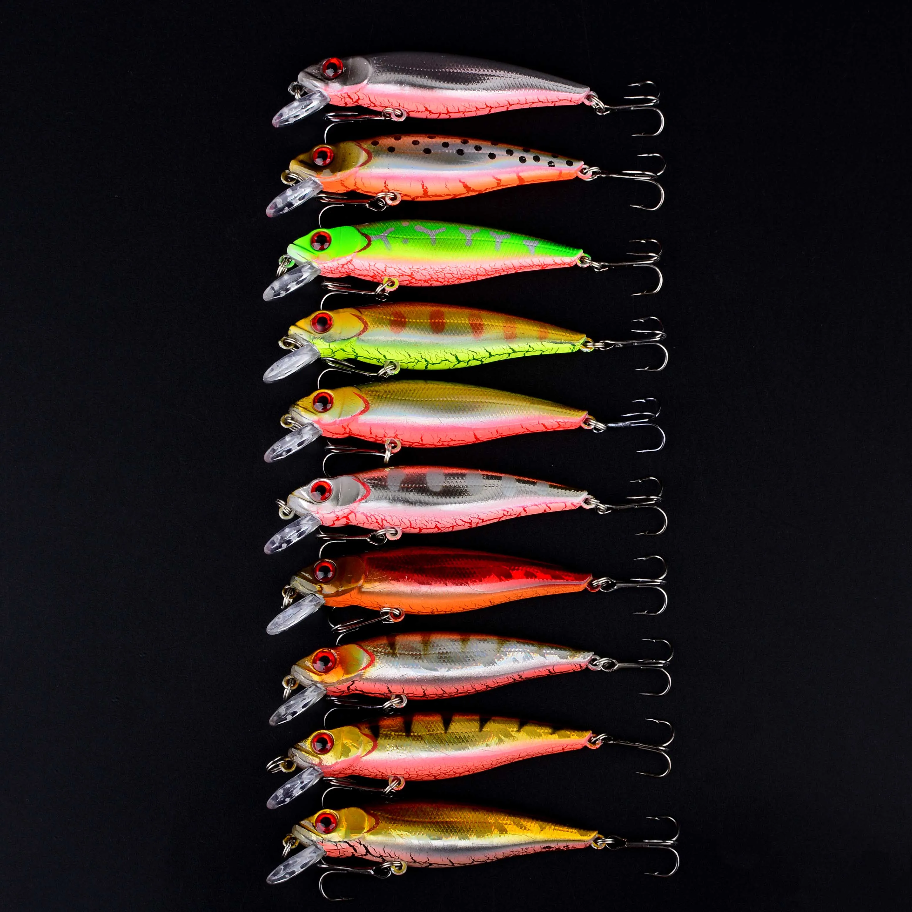 Señuelo Minnow Crank Wobbler en detalle