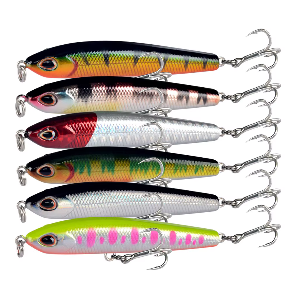 Walkér Topwater para lubina – Señuelo superficie agua salada - imagen 2