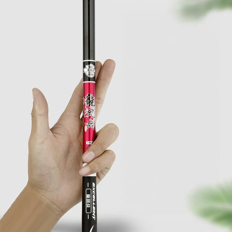 Caña agua dulce ultraligera carbono alto, sección corta para carpas - imagen 5