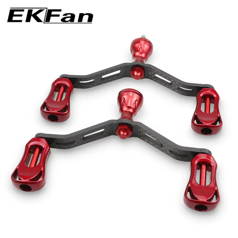 EKFan 35G Manijas Dobles de Carbono para Carrete Giratorio - imagen 2