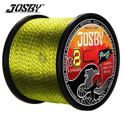 Hilo trenzado multifilamento JOSBY 8X PE – Agua salada y dulce
