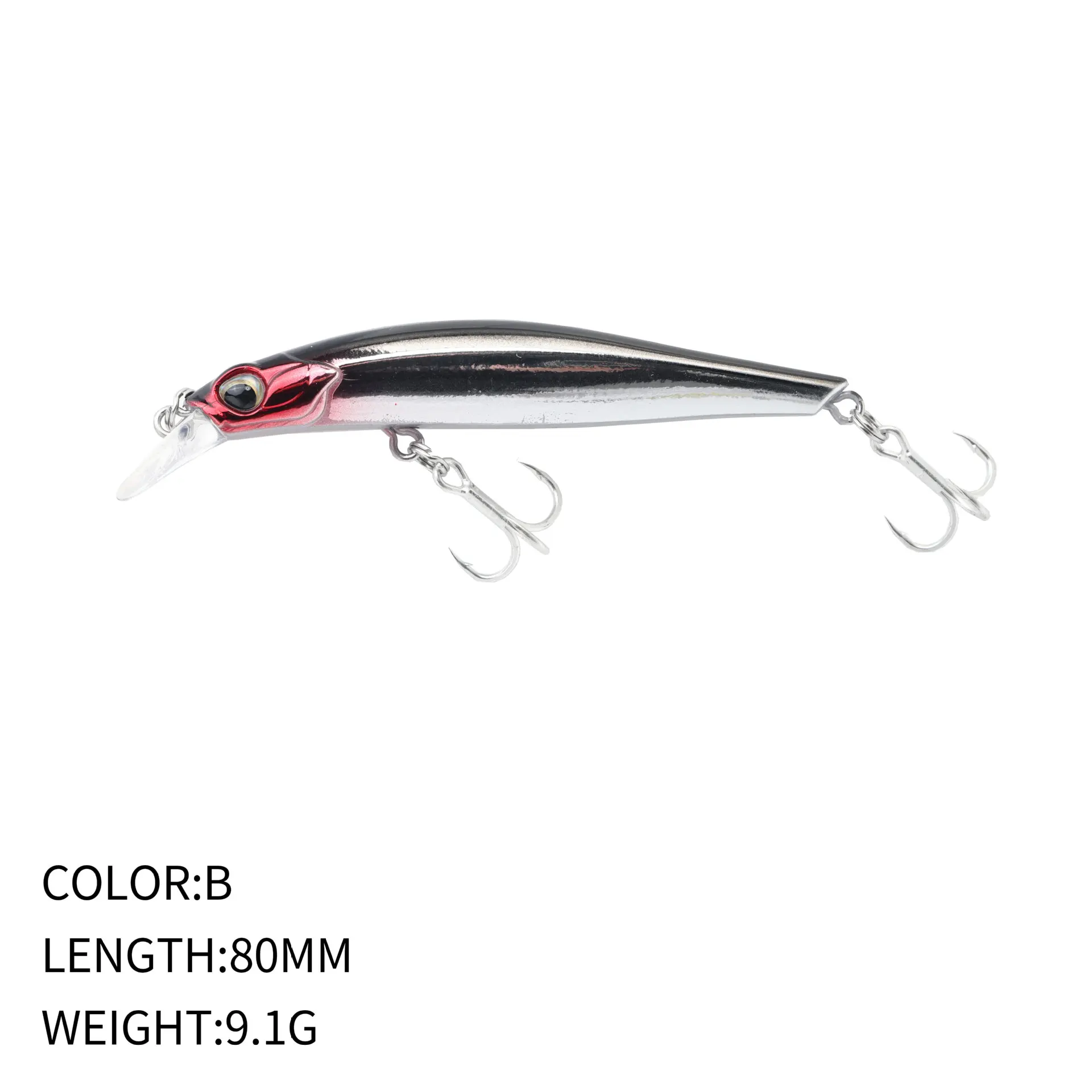 Wobbler Minnow Swimbait para lucio y trucha – Jerkbait - imagen 4