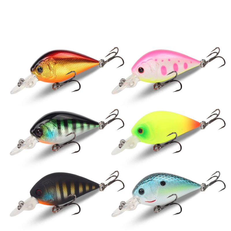 LETOYO Micro Crankbait MR para lubina – Señuelo flotante río - imagen 5
