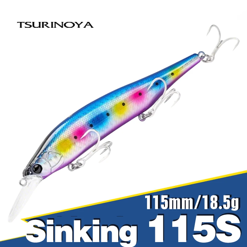Tsurinoya SinKing NYX Minnow Jerkbait – 115mm para agua salada - imagen 3