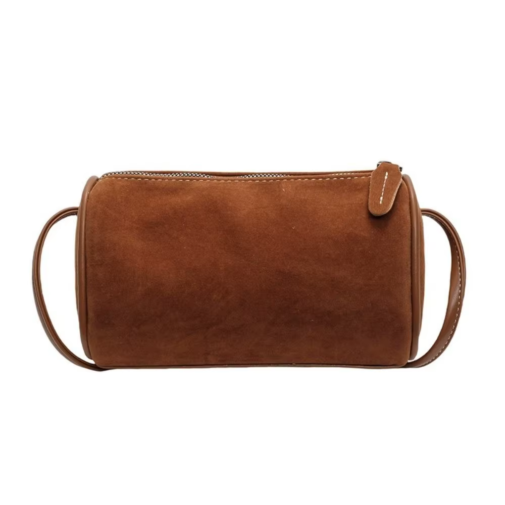 Bolso Bandolera de Gamuza para Mujer – Estilo Vintage y Gran Capacidad - imagen 4