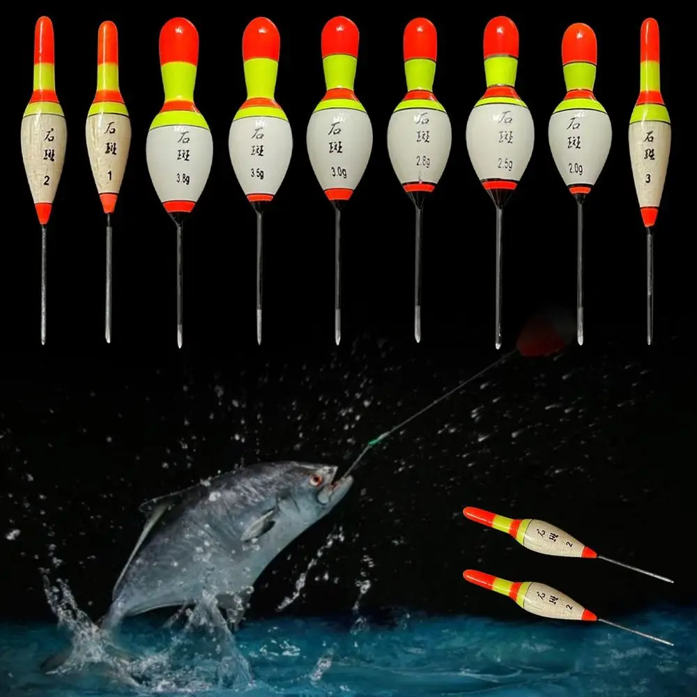 Flotador para pesca en hielo con acabado cuidado