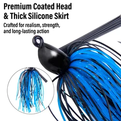Jig Head sin malezas para lubina – anzuelo de lanzamiento