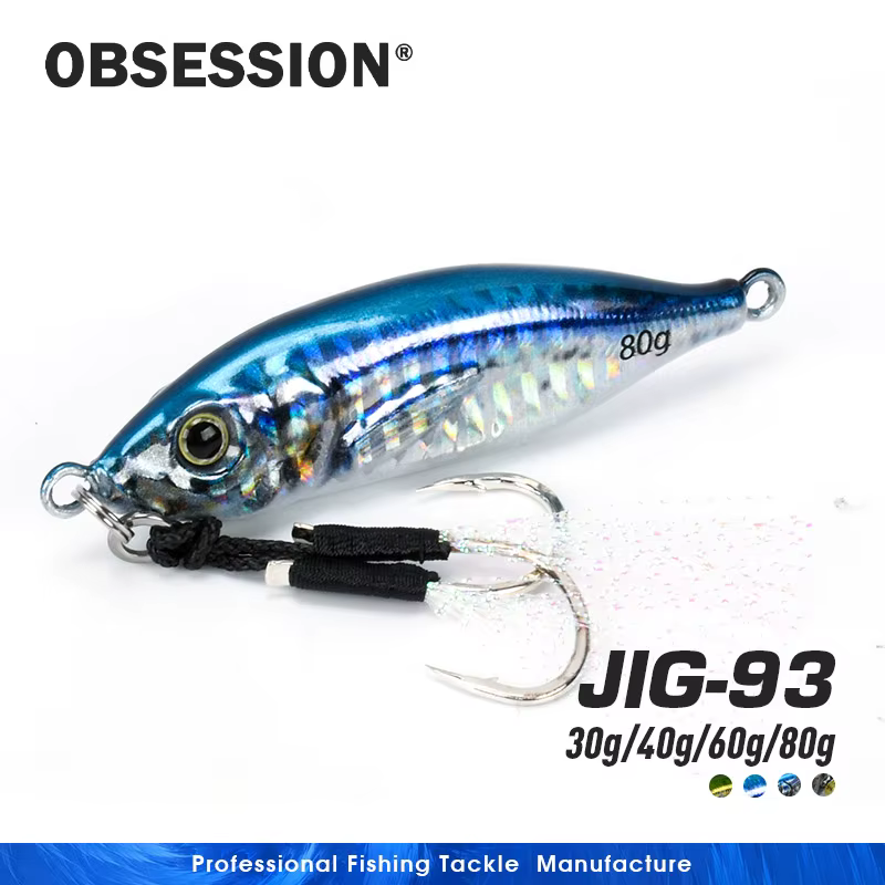Obsession J93 Cuchara Jig Metal 3D – Señuelo lento - imagen 5