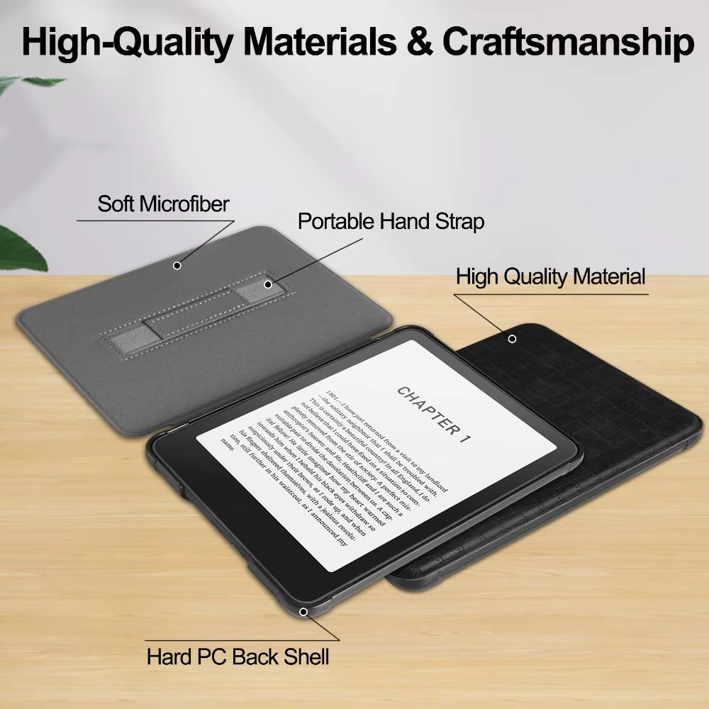 Funda con soporte, encendido/apagado automático para Kindle Paperwhite - imagen 4
