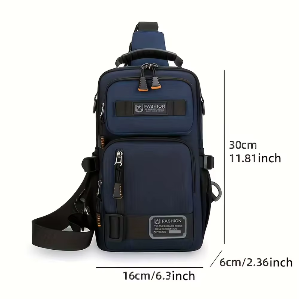 Bolso de Pecho Oxford Multifuncional para Senderismo y Ciclismo - imagen 5