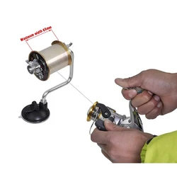 MNFT Control Line Winder Enrollador de sedal aluminio portátil