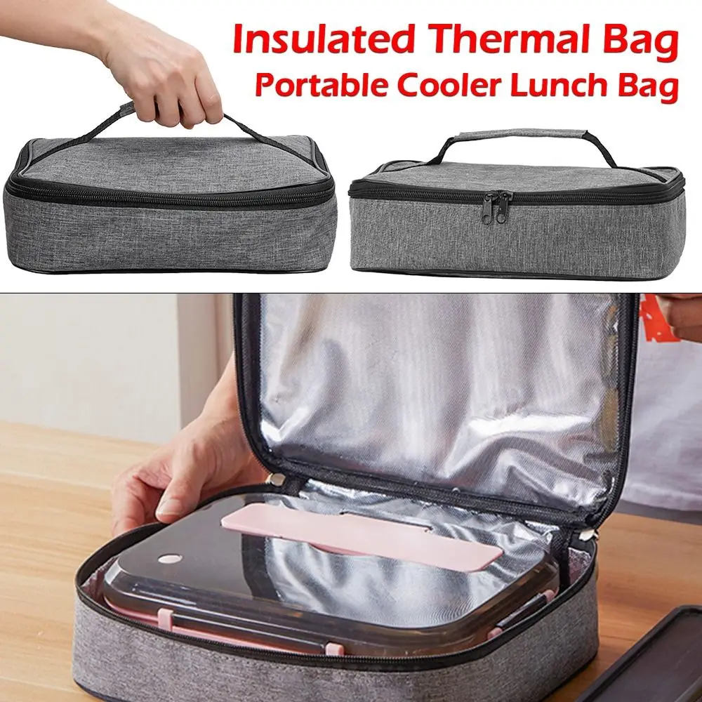 Lonchera Térmica Aislada para Viajes y Bolsa Nevera Refrigerante - imagen 3