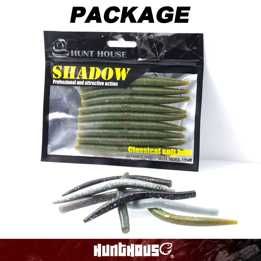 Hunthouse Senko 105mm – Señuelo blando para lubina y trucha - imagen 5