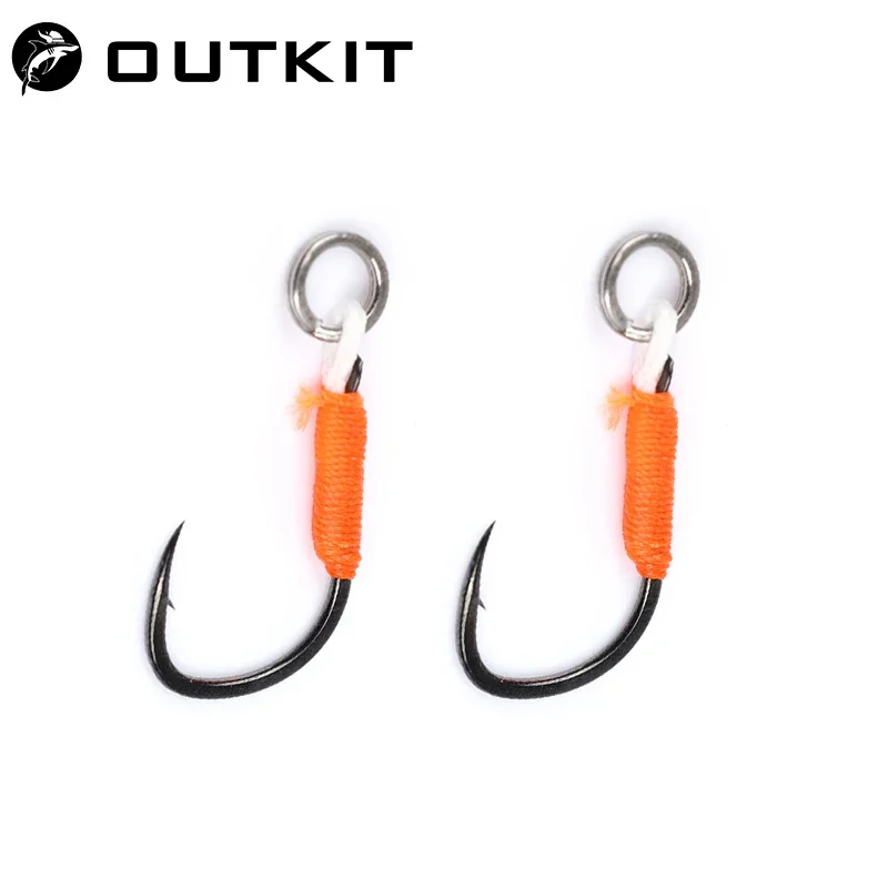 OUTKIT - Anzuelo duro con púas y plantillas DIY para pesca deportiva