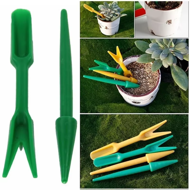 Trasplantador Manual Multifuncional para Plántulas – Herramienta Jardinería - imagen 4