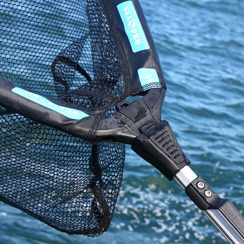 WEIHE Red de Pesca Plegable 14# – Recogedor Flotante Portátil