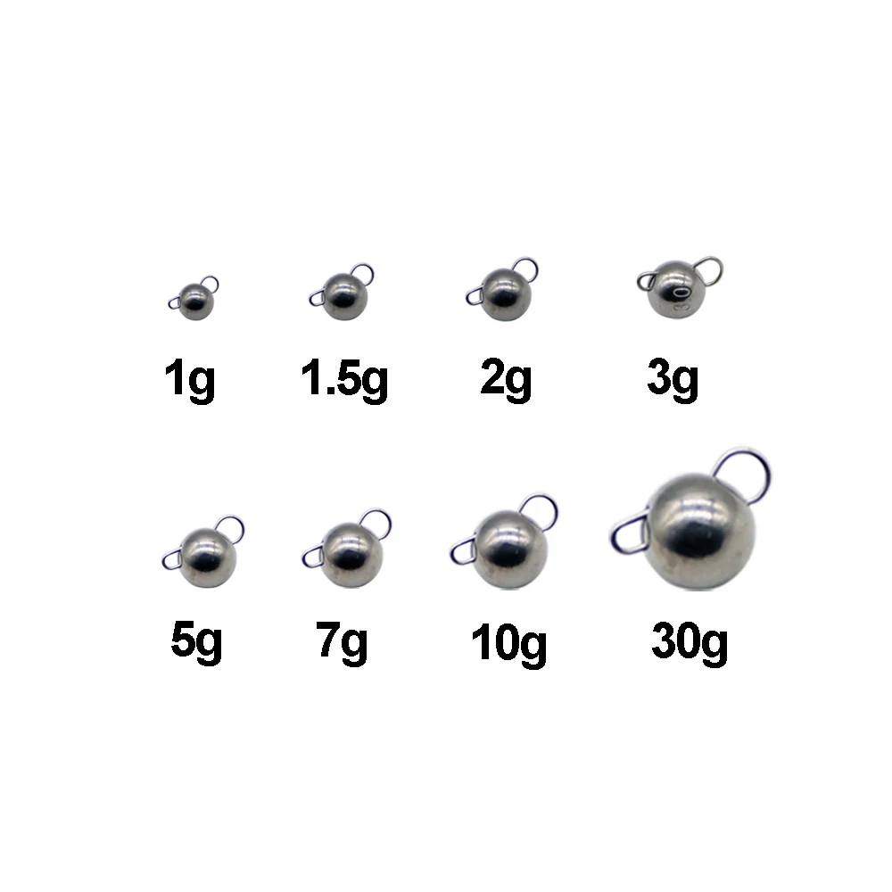 Señuelo Cheburashka de tungsteno para lubina y trucha en agua profunda - imagen 5